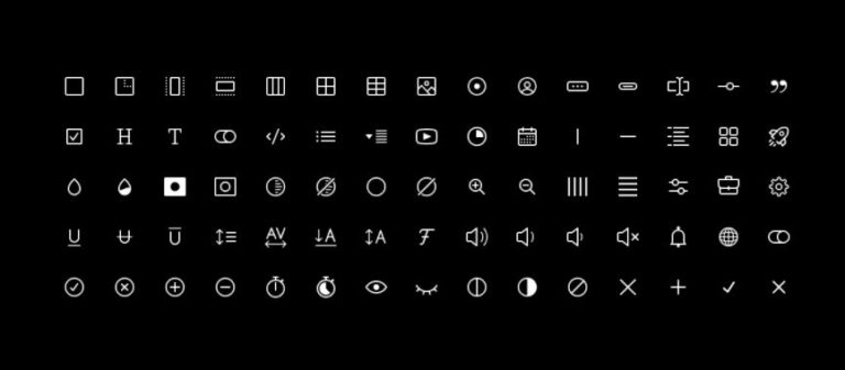 260 SVG UI Icons