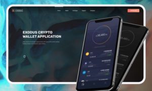 Crypto Wallet Landing Page Template Figma
