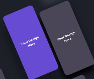 Minimal App Presentation Template For XD