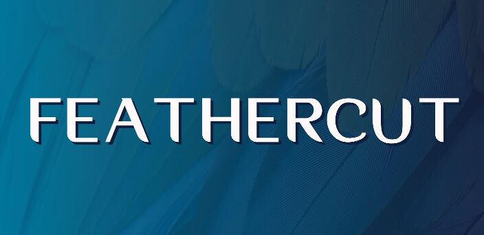 FEATHERCUT Typeface