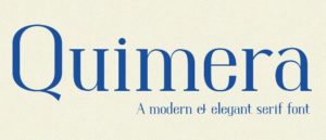 Quimera Modern Serif Font