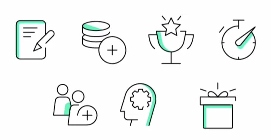7 Duotone Icons SVG