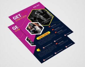 GYM Flyer Mockups (AI & PSD)