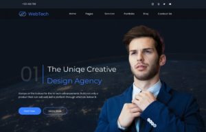 Creative Design Agency Web Template Figma