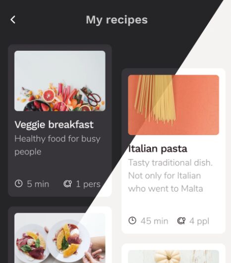 Cooking App Mobile App Figma Template