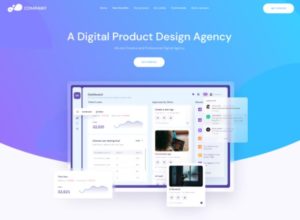 Digital Agency Landing Page Template