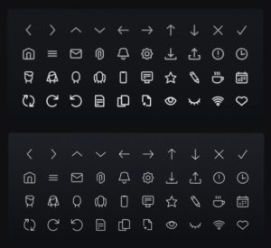 40 Essential Vector Icons Figma