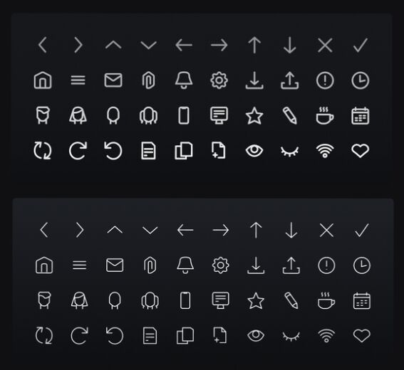 40 Essential Vector Icons Figma