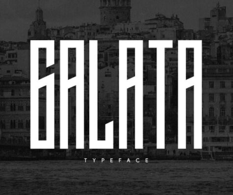 Galata Display Font