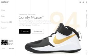 Shoe Website Product Page Template Figma