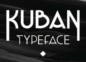 KUBAN PRO Typeface