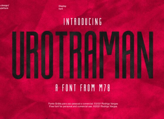 Urotraman Display Font