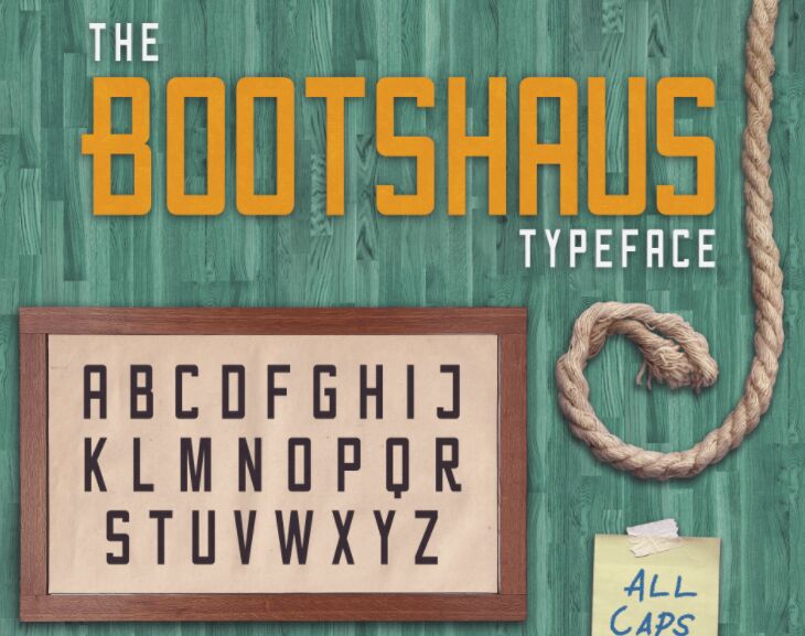 Bootshaus Font