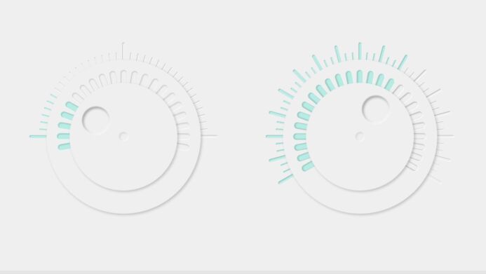 Neumorphic Style Knobs Figma