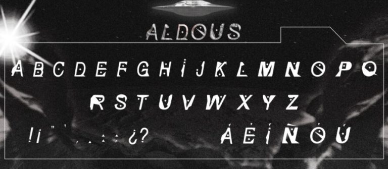 Aldous Display Font