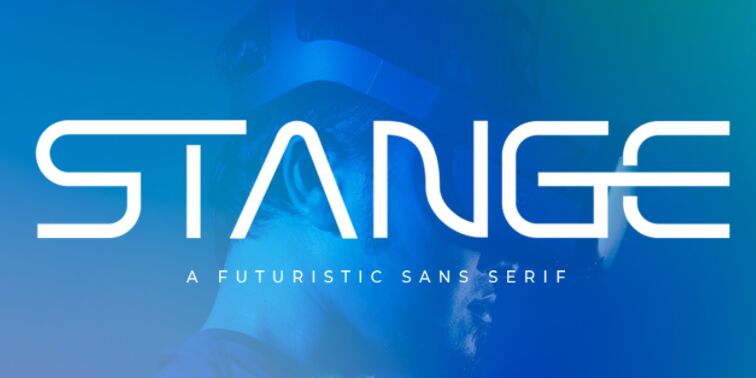 Stange Futuristic Font