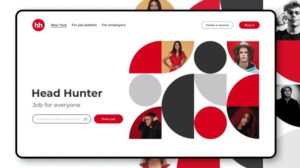 Head Hunter Website Header Banner Template Figma