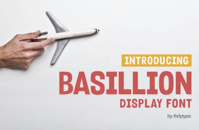 Basillion Display Font