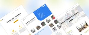 3 IT Company Website Templates Figma