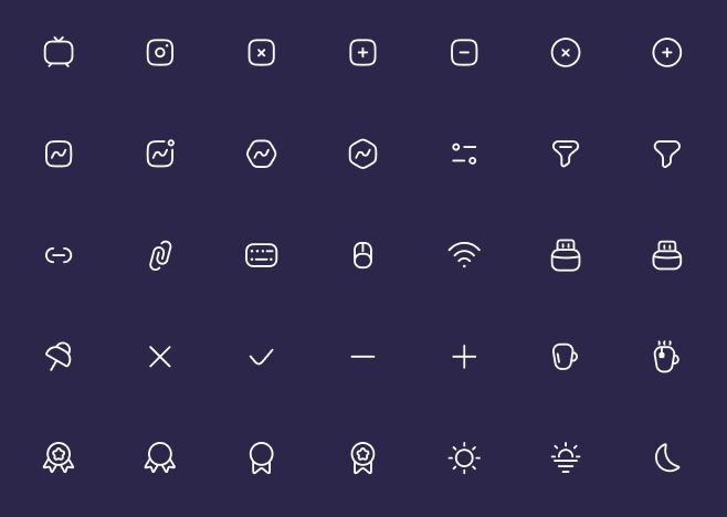 2700 Editable & Pixel-perfect Icons