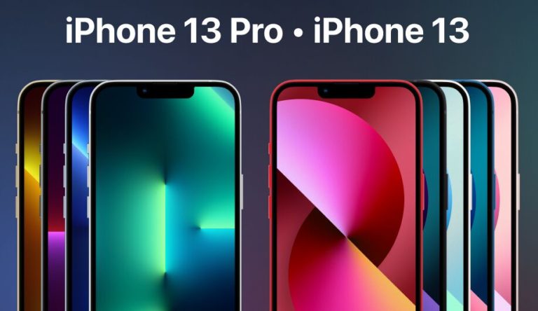 Realistic iPhone 13 & 13 Pro Mockup Figma