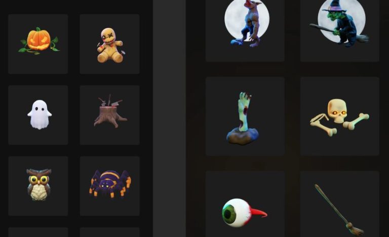 3D Halloween Icon Pack Figma