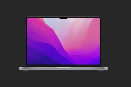 Free MacBook Pro 16 Mockup PSD