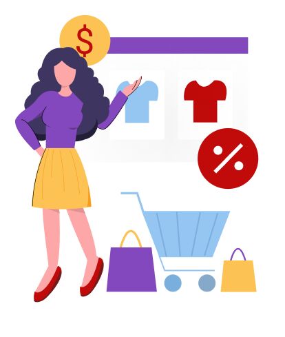 Shopping Illustration Pack Figma