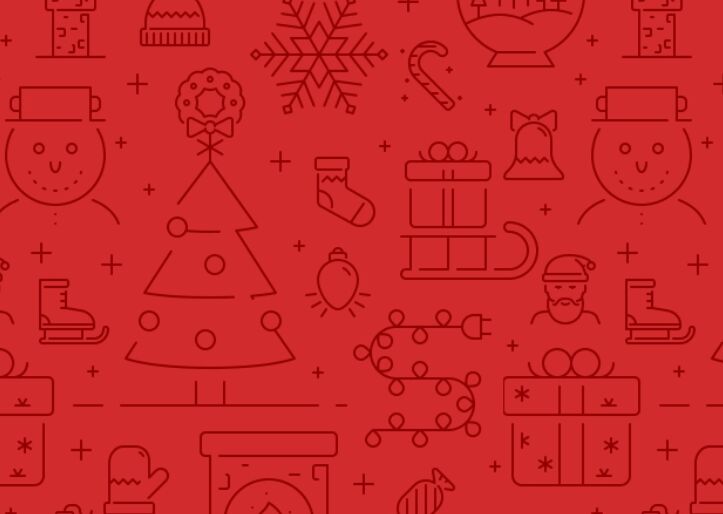 3 Christmas Icons Patterns