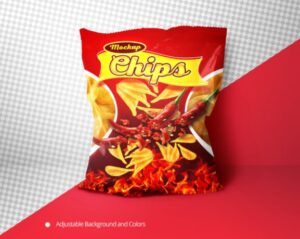 Chips Foil Mockup PSD