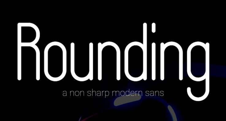 Rounding Sans Serif Font