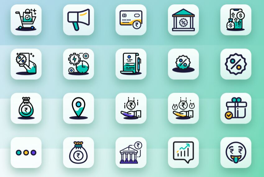 20 Finance Icons Figma