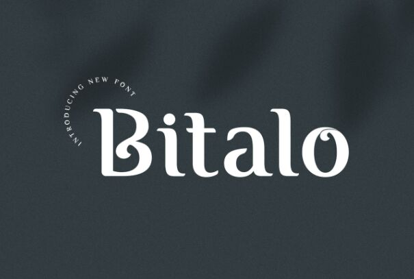 Bitalo Font