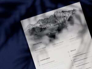 Beautiful Creative Resume Template (AI & PSD)