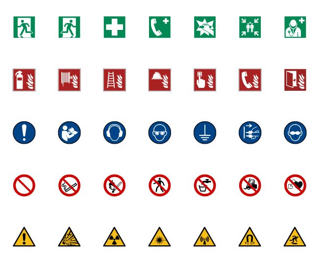 iso safety symbols