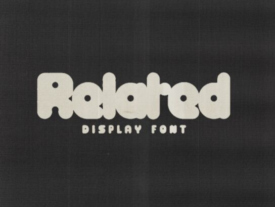 RELATED Bold Display Font