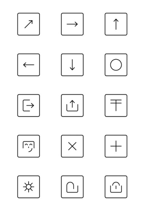 15 Outline Vector Icons