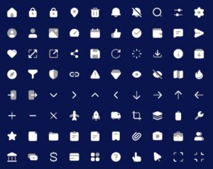 300 Rounded Duotone Icons Pack