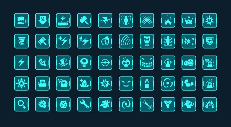 50+ Elegant Game Icons Figma