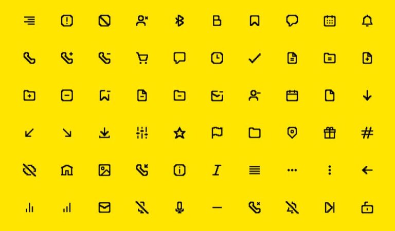 100+ Pixel Icons For UI UX Design