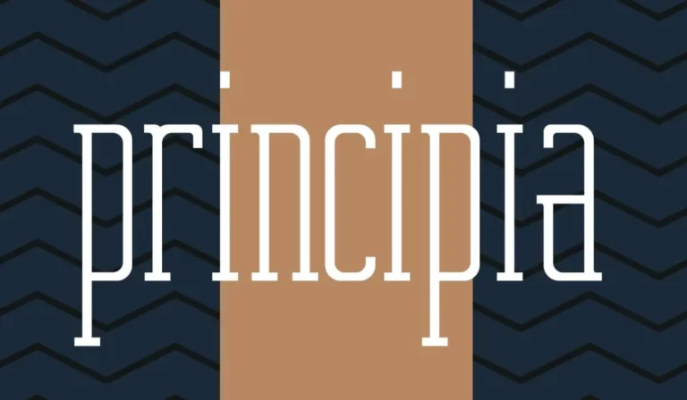 Principia Font