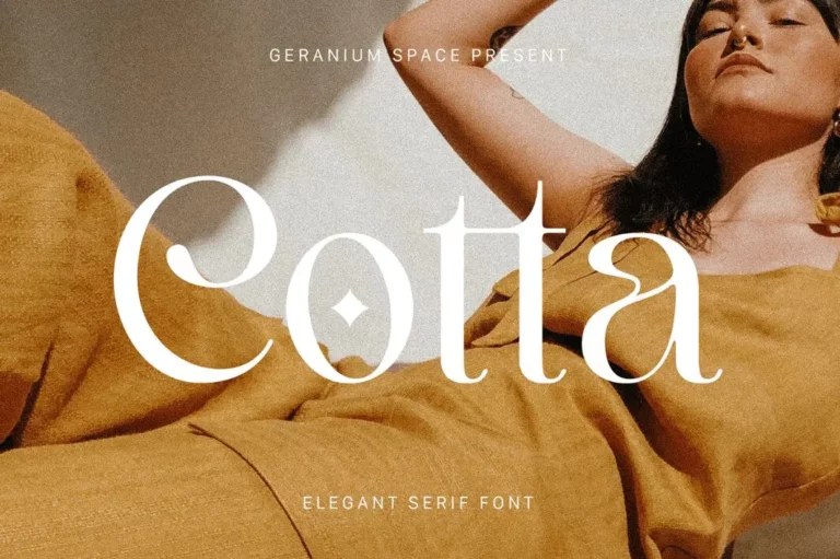 Cotta Elegant Serif Font