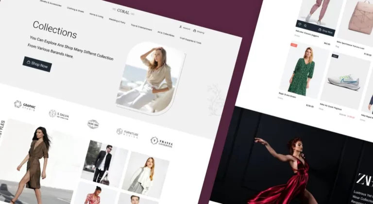 Minimal Fashion E-commerce Web Template Figma