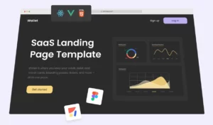 SaaS Landing Page UI Kit