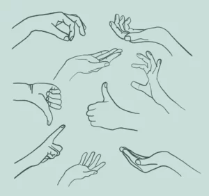 Hand & Gesture Vector Illustrations Pack