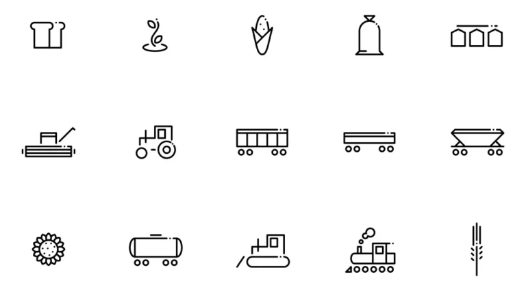 15 Agriculture Icons Figma