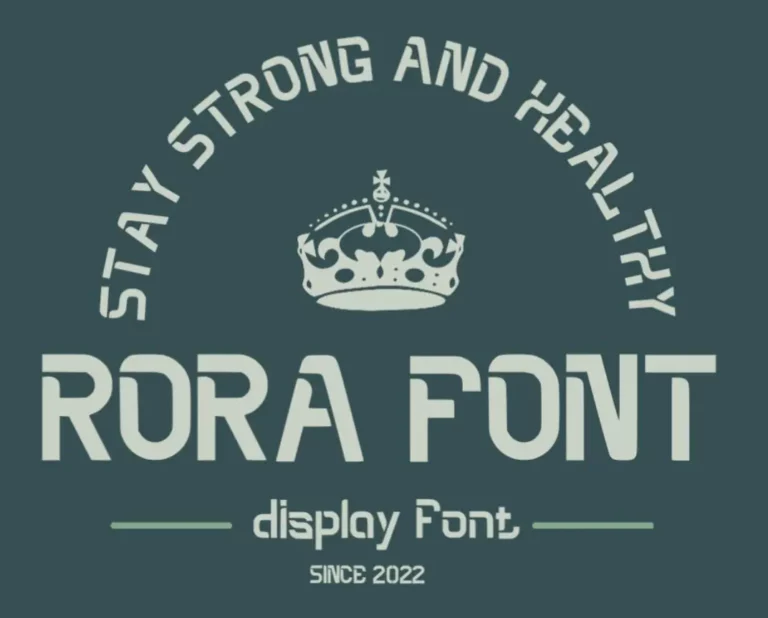 Rora Display Font