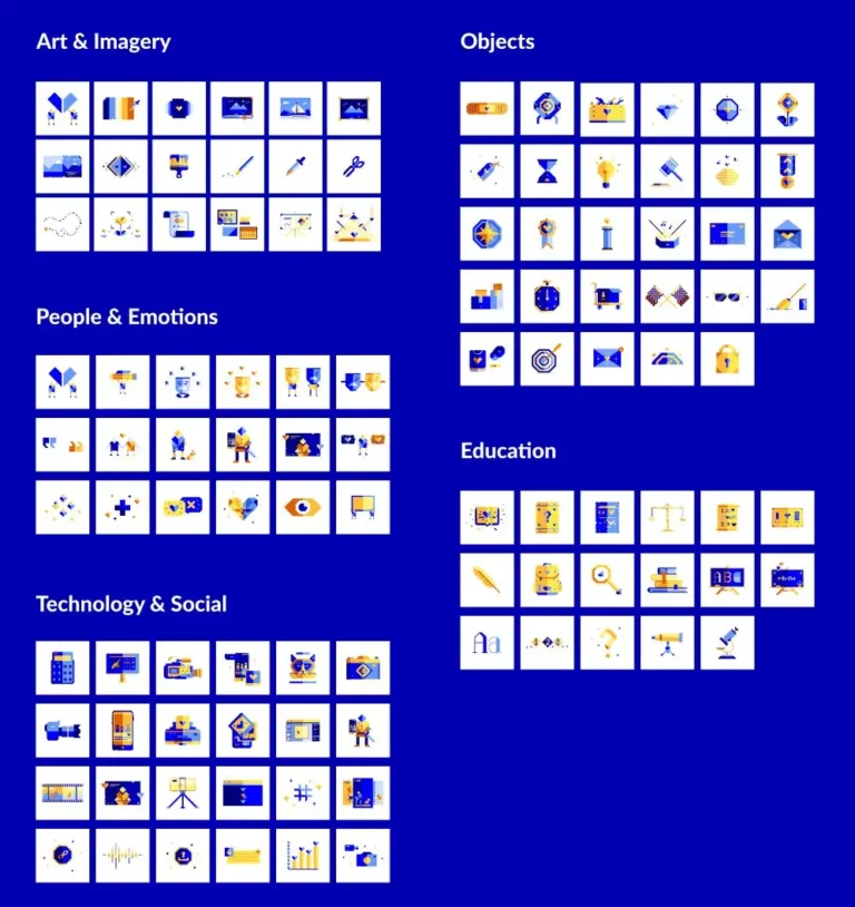 Ex-Out Illustrations Pack Figma