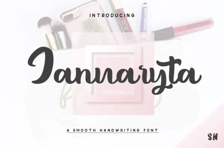 Januaryta Handwritten Font