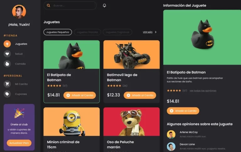 Toy Store UI Kit Figma